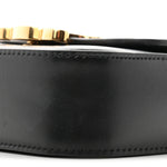 Shiny Calfskin Mini Claude Black