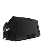 Nylon Saffiano Top Handle Bag Black
