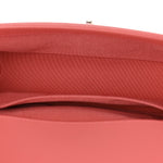 Calfskin Quilted Medium Boy Flap Coral