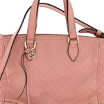 Microguccissima Small Bree Tote Soft Pink