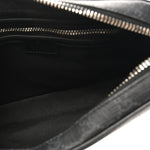 Soft GG Supreme Monogram Web Belt Bag Black Grey