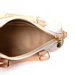 Monogram Mini Jacquard Speedy Bandouliere 20 Mastic Cream