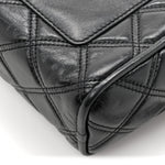 Lambskin Quilted The Softshot 21 Bag Black