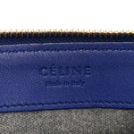 Lambskin Large Trio Crossbody Bag Indigo