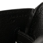 Epsom Birkin 30 Black