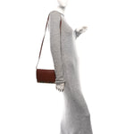 Calfskin House Check Hampshire Wallet On Chain Tan