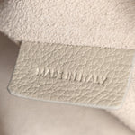 Supple Calfskin Cuir Triomphe Heloise Shoulder Bag Light Stone
