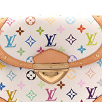 Monogram Multicolor Beverly MM White