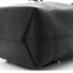 Calfskin Lockme Backpack Black