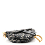 Oblique Saddle Bag Blue