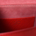 Epi Twist Shoulder Bag MM Coquelicot