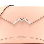 Carat Calfskin Gabrielle Reporter Shoulder Bag Petal