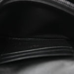 Calfskin Star Motif Macrocannage Mini Caro Bag Black