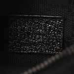 GG Monogram Double Pocket Belt Bag Black
