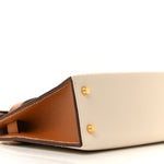 Epsom Horseshoe Mini Kelly Sellier 20 Craie Gold