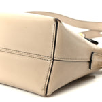 Vitello King Logo Embossed Mini By The Way Boston Bag Nuvola