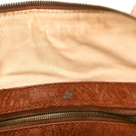 Calfskin Silverado Shoulder Bag Tan