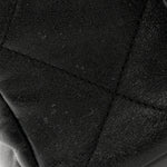 Lambskin Quilted Logo Mini Backpack Black