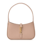 Smooth Calfskin Le 5 A 7 Mini Hobo Dark Beige