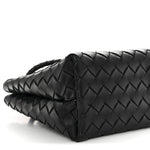 Nappa Intrecciato Small Andiamo Shoulder Bag Black