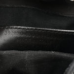 Canvas Calfskin Silver Hardware S Traveler Backpack Black