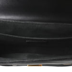 Calfskin Love Lock New Wave Chain MM Black