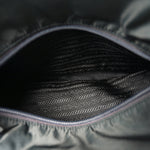 Tessuto Nylon Shoulder Bag Dark Green