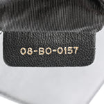 Calfskin Studded Diorama Wallet on Chain Pouch Black