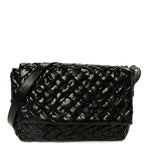 Calfskin Intreccio Kalimero Messenger Black