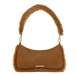 Suede Shearling Le Bisou Doux Camel