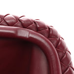 Nappa Intrecciato Small The Lauren 1980 Clutch With Chain Barolo