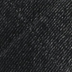 Washed Denim Quilted Medium Chanel 25 Handbag Black