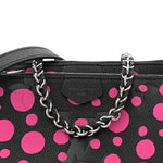 LV X YK Empreinte Multi Pochette Accessories Black Fuchsia