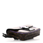 Monogram S Lock Sling Bag Purple
