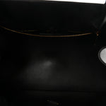 Calfskin Medium Hug Bag Black