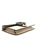 Dollar Calfskin Crystal Super Mini Dionysus Shoulder Bag Mystic White Black Diamond