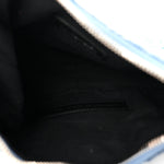 Denim BB Monogram Le Cagole Shoulder Bag XS Blue