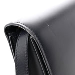 Box Calfskin Medium Classic Box Flap Bag Navy