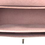 Soft Calfskin My Lockme Chain Bag BB Rose Boudoir Creme