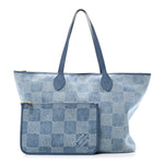 Damier Denim 3D Nevereverfull Denim Blue