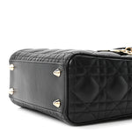 Lambskin Cannage Small My ABCDior Lady Dior Black