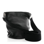 Vitello Daino Bucket Bag Black