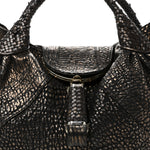 Metallic Nappa Nuvolata Bimetal Spy Bronze Black
