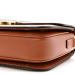 Triomphe Canvas Calfskin Medium Triomphe Bag Tan