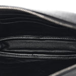 Grain De Poudre Matelasse Monochrome Monogram Mini Lou Camera Bag Black