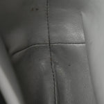 Metallic Calfskin Mary Kate Shoulder Bag Silver