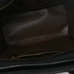 Calfskin Nubuck Suede Micro Tri-Color Luggage Porcelain