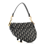 Oblique Saddle Bag Blue