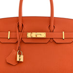 Togo Birkin 30 Orange