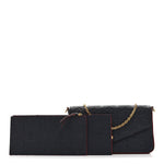 Empreinte Pochette Felicie Chain Wallet Marine Rouge